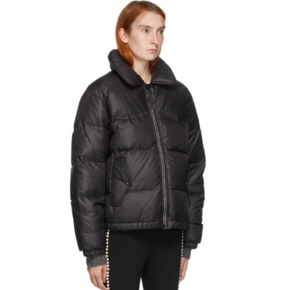 Marc Jacobs Black Down The Puffer Jacket, S - Picture 3 of 10